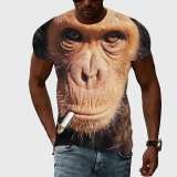 Family Matching T-shirt Funny Gorilla Pattern T-Shirt