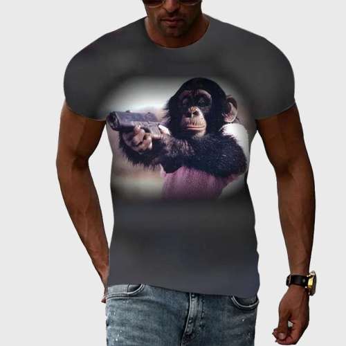 Cool Gorilla Design T-Shirt