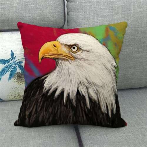 Sofa Eagle Pillow Case