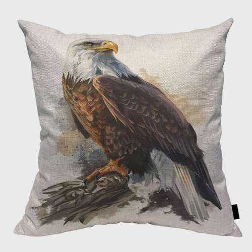 Eagle Throw Pillow Case