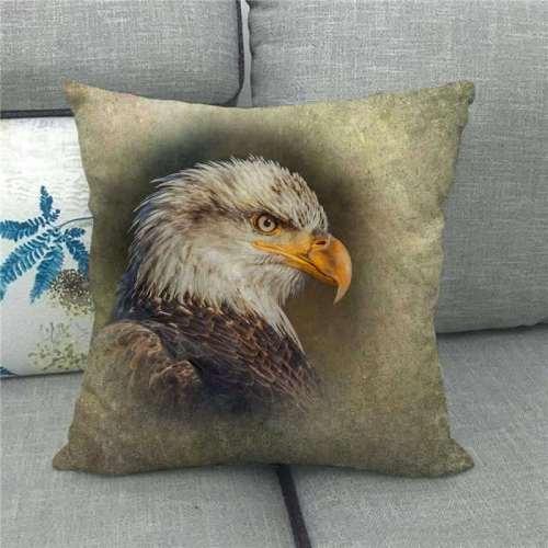 Eagle Throw Pillowcase