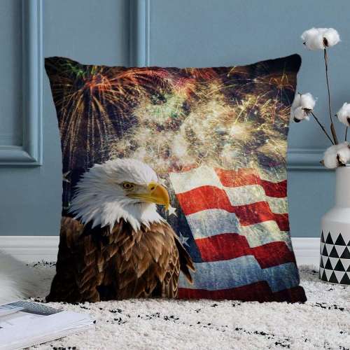 Eagle Printed Cushion Covers