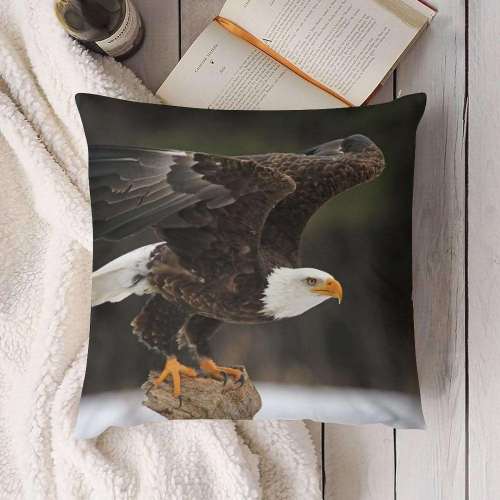Wild Eagle Pillow Cover