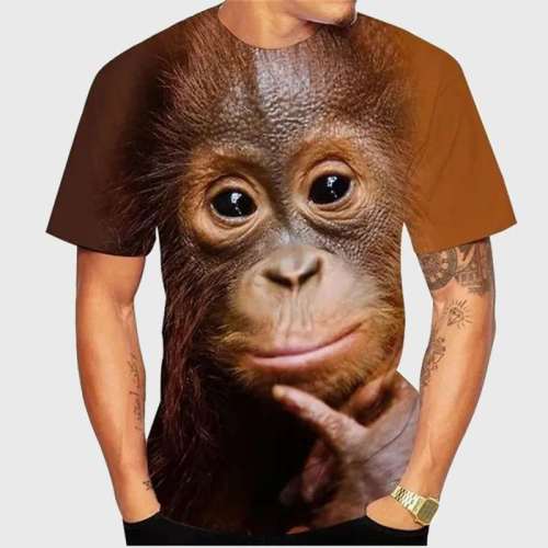 Family Matching T-shirt Cute Gorilla T-Shirt