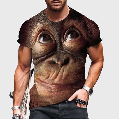 Family Matching T-shirt 3D Gorilla T-Shirt