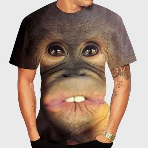 Family Matching T-shirt Gorilla T-Shirt For Men
