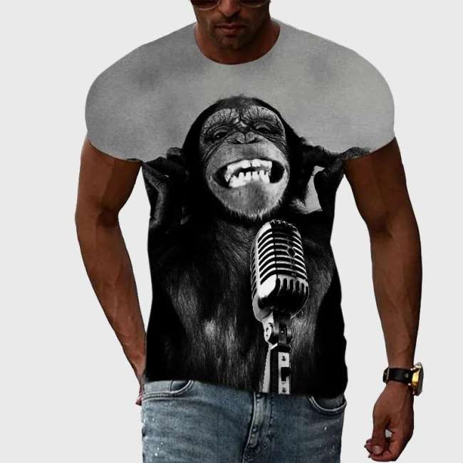 Family Matching T-shirt Music Gorilla T-Shirt