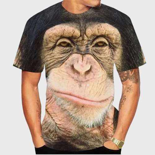 Family Matching T-shirt Gorilla Face T-Shirt