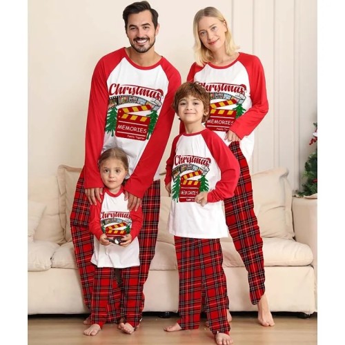 Christmas Family Matching Pajamas Christmas Family Memories Together Pajamas Set