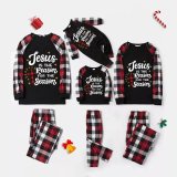 Christmas Matching Family Pajamas Jesus Is The Reason To The Season Pajamas Set