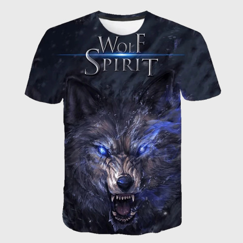 Family Matching T-shirt Wolf Spirit T-Shirt