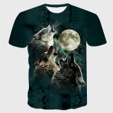 Family Matching T-shirt Three Wolf Moon T-Shirt