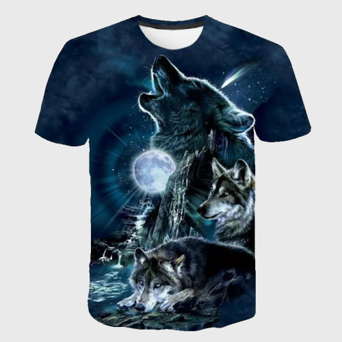 Family Matching T-shirt Mountain Wolves T-Shirt