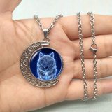 Rotatable Wolf Necklace