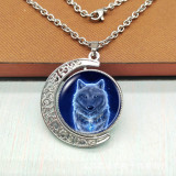 Rotatable Wolf Necklace