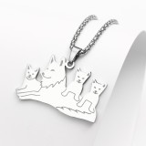 Wolf Family Necklace