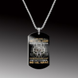 I Am Wolf Necklace