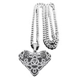 Celtic Double Wolf Love Necklace