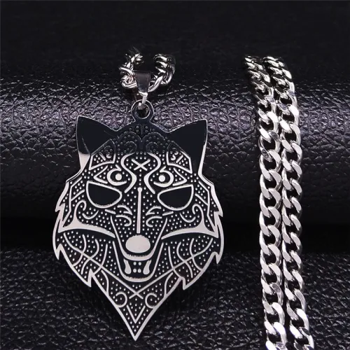 Viking Wolf Necklace