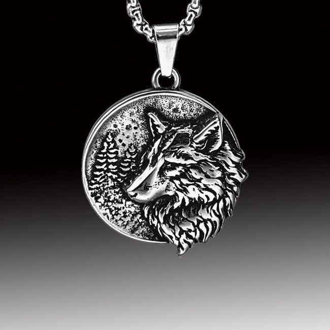 Wolf Chain Necklace