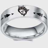 Wolf Couple Ring