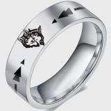 Wolf Couple Ring