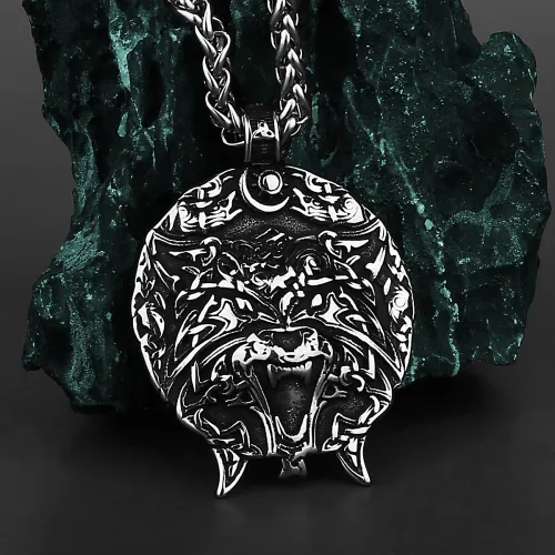 Viking Wolf Necklace