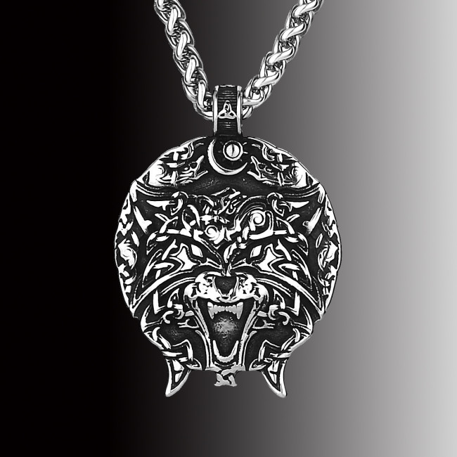 Viking Wolf Necklace