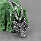 Celtic Wolf Necklace