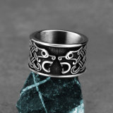 Double Wolf Ring