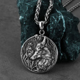 Viking Wolf Necklace