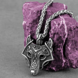 Celtic Wolf Necklace