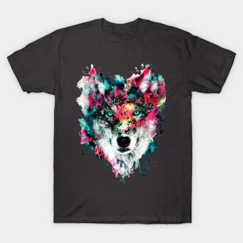 Watercolor Wolf T-Shirt