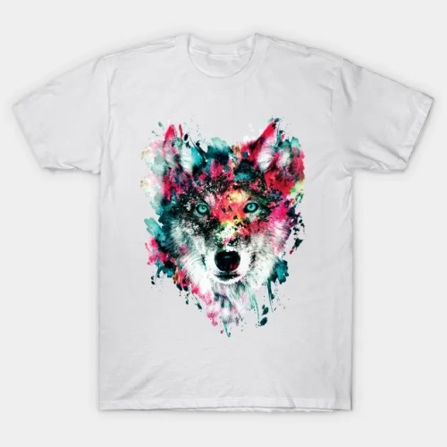 Watercolor Wolf T-Shirt