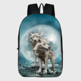 Arctic Wolf Art Backpack
