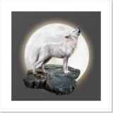 Howling Wolf Painting Art