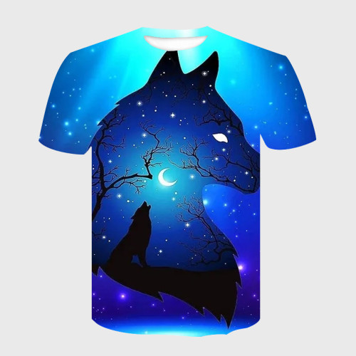 Galaxy Wolf T-Shirt