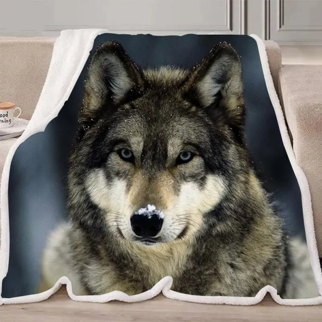 Alpha Wolf Blanket