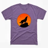 Howling Wolf Moon T-Shirt