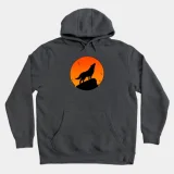 Howling Wolf Moon Hoodie