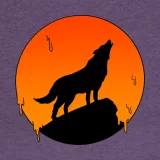 Howling Wolf Moon T-Shirt