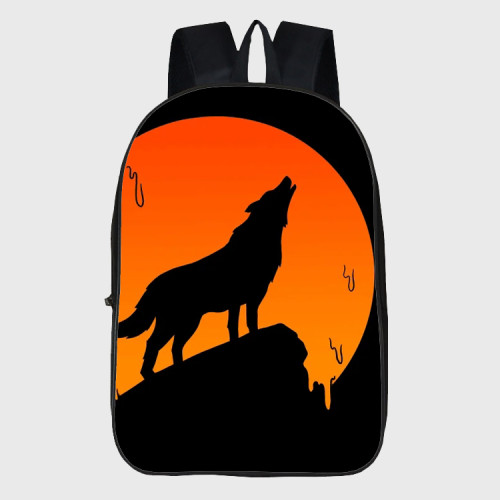 Howling Wolf Moon Backpack