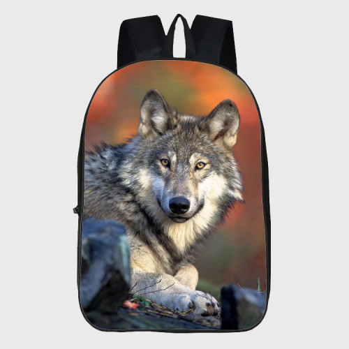 Cute Wolf Backpack