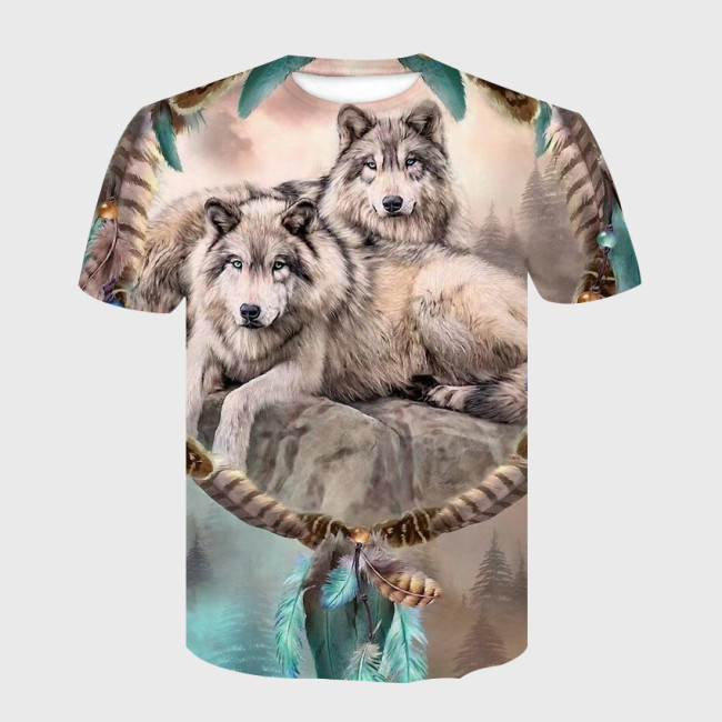Dreamcatcher Wolf T-Shirt