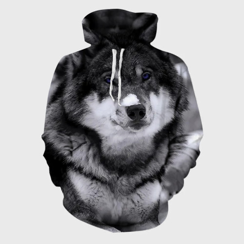 Animal Wolf Hoodie