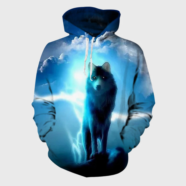 Cloud Wolf Hoodie