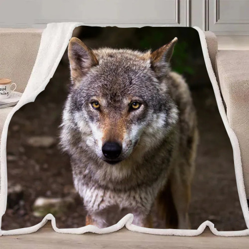 Alpha Wolf Blanket