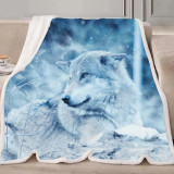 Wolf Art Blanket