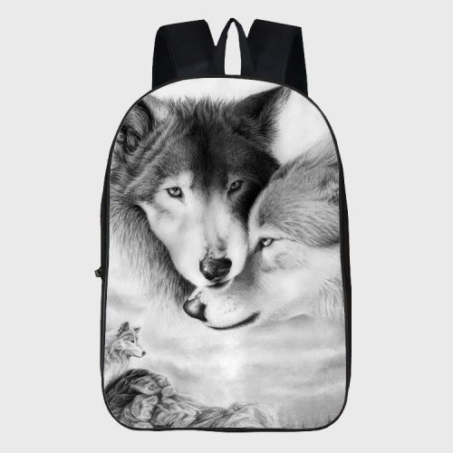 Wolf Couples Backpack