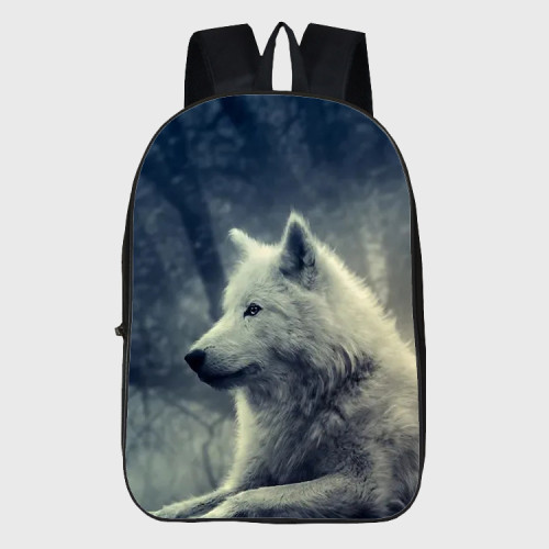 Wolf Art Backpack